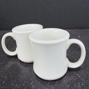 Ultima China Heavy Duty Restaurant Ware Coffee Mugs Cups Thick Dinner Ware Set2
